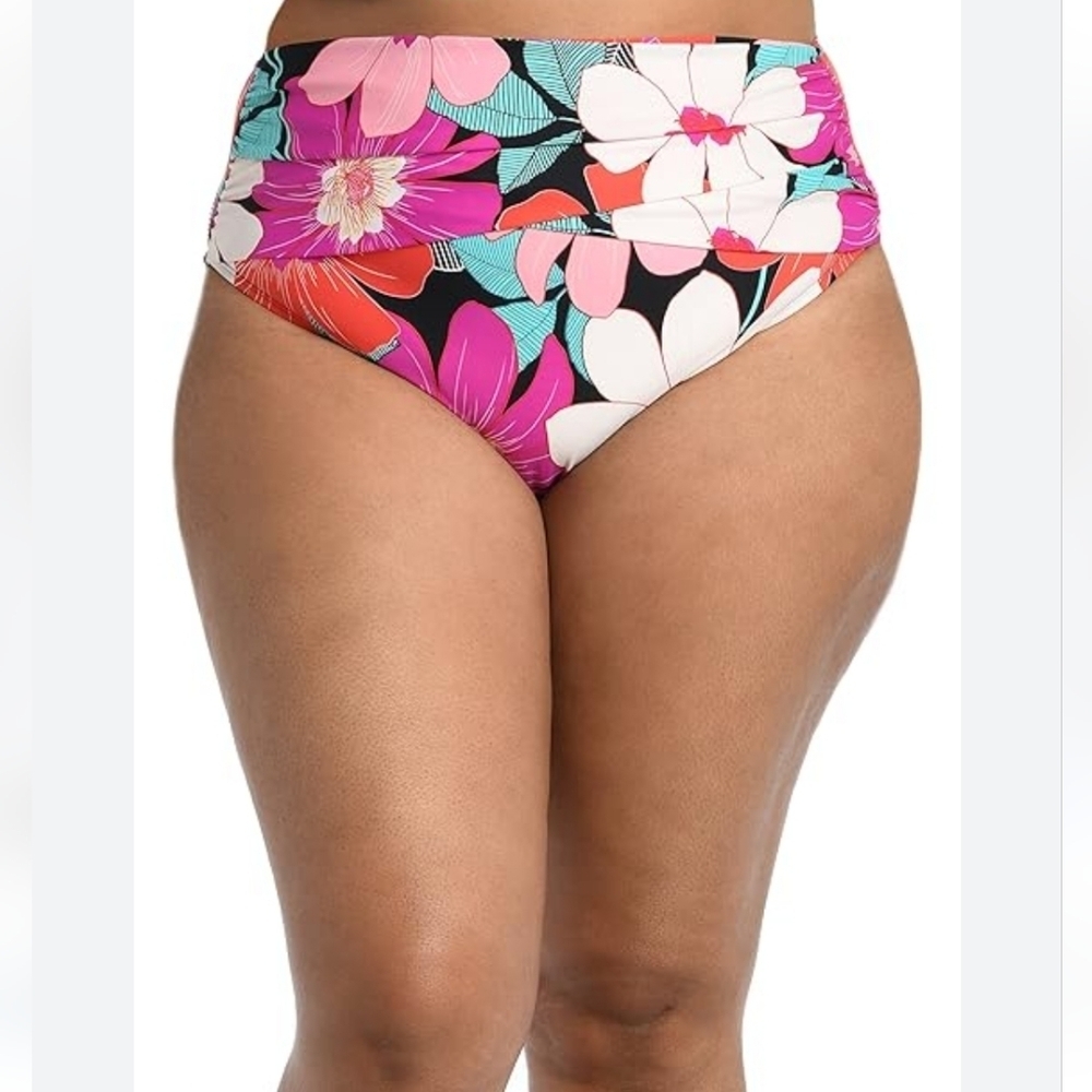 La Blanca In Full Bloom Bikini Size 18W